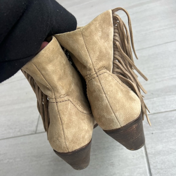Sam Edelman Fringe Booties - Picture 5 of 8